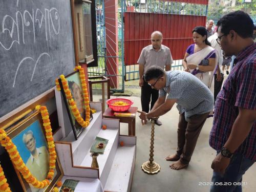 Pays tribute to Kalaguru Bishnu Prasad Rabha, also paid homage to Krishna Kumar Borah & Raktabh Dutta Choudhury; 20-06-2022